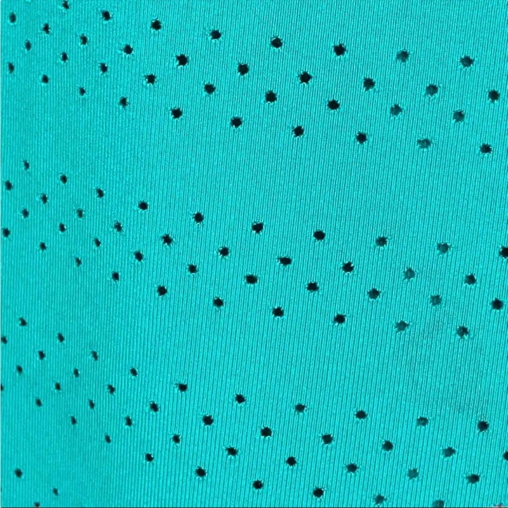 Zyia Long Sleeve Activewear Shirt Women's XL Chill Perforated Teal Gym Workout - Picture 7 of 9